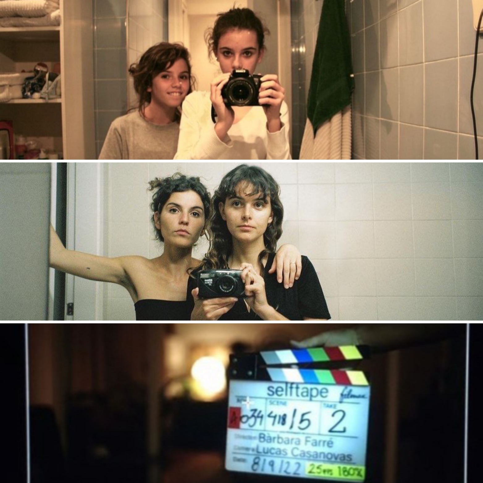 Joana y Mireia Vilapuig escriben y protagonizan «Self-tape»
