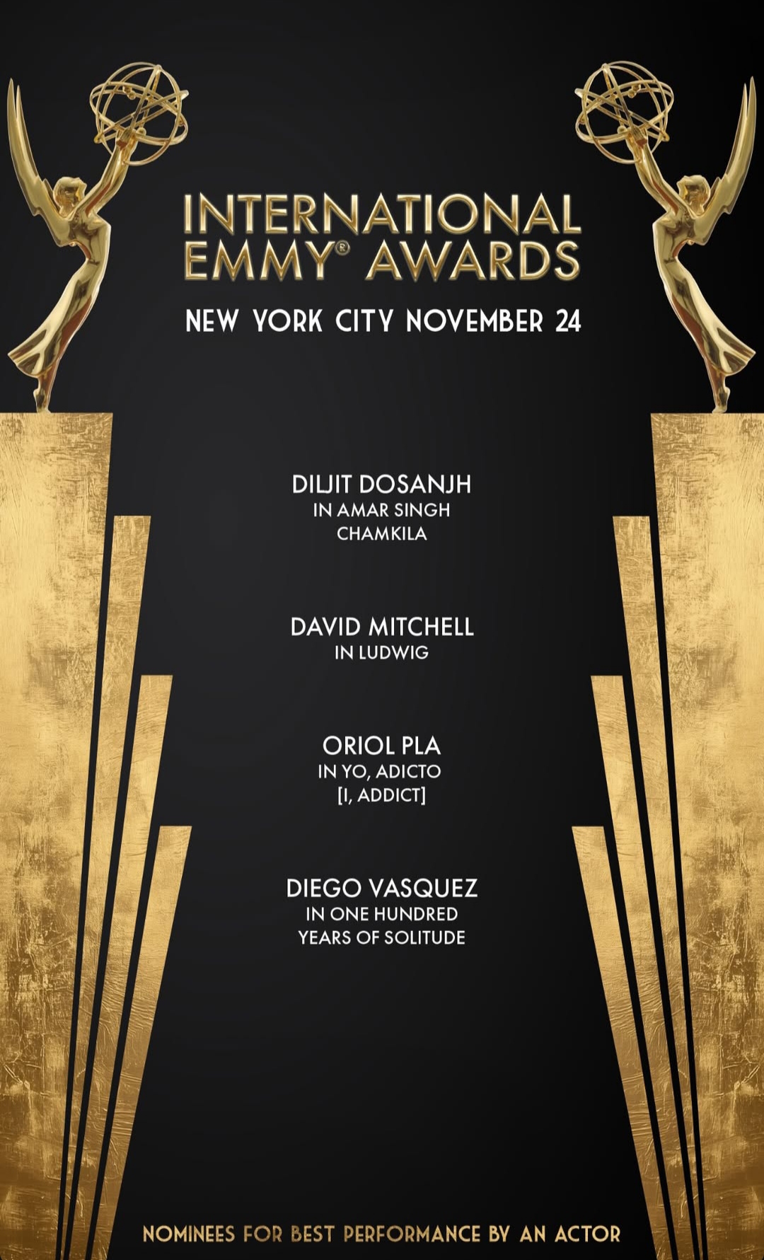 Oriol Pla, nominado a los EMMY Internacionales